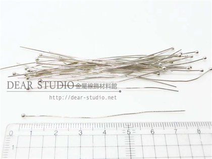 75mm珠針(鎳色)