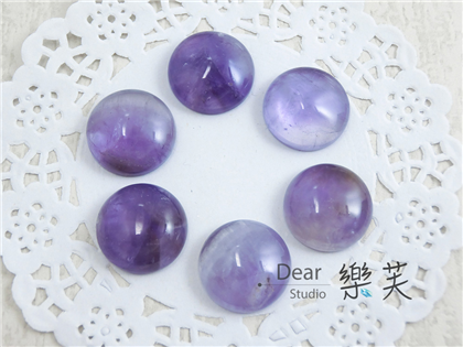 16mm圓型蛋面紫水晶