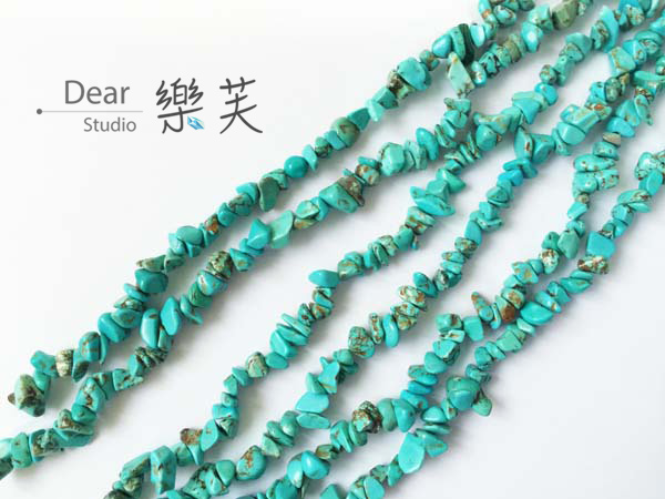 綠松石碎石珠串