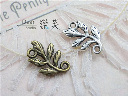小葉雙孔掛飾