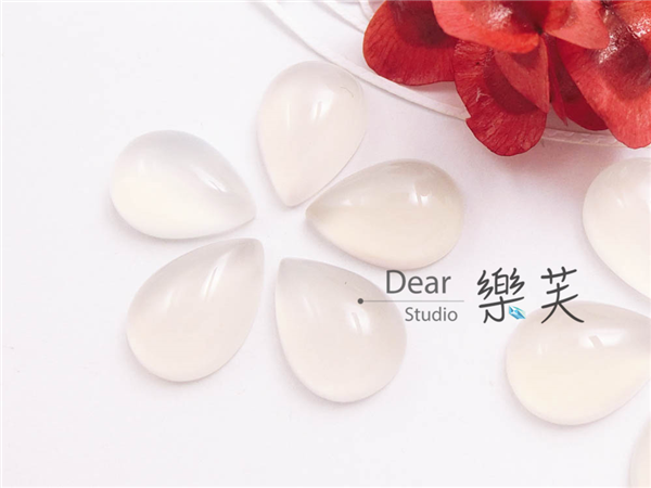 10*14mm水滴型蛋面原色瑪瑙