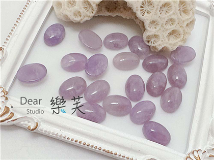 13*18*6mm橢圓蛋面紫水晶