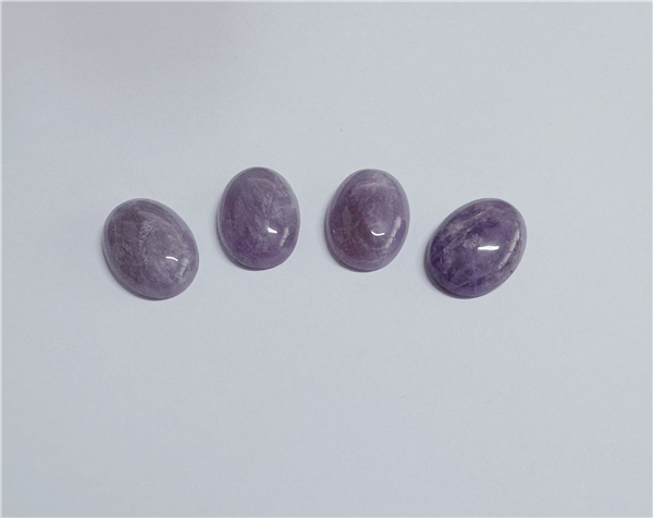 微瑕出清~18*25mm橢圓蛋面紫水晶