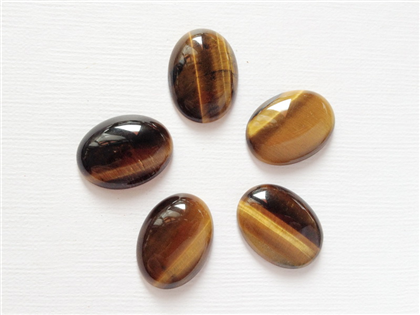 13*18mm橢圓蛋面虎眼石