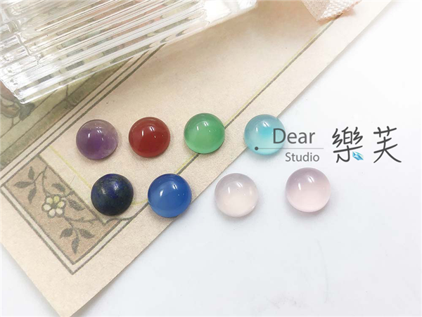 8mm圓型瑪瑙/水晶