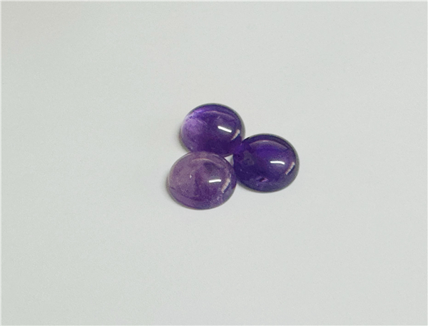 微瑕出清~16mm圓型紫水晶(3入)