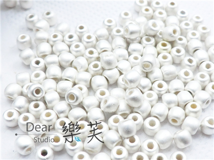 BEADSMITH圓珠(銀白) - DK0200030-