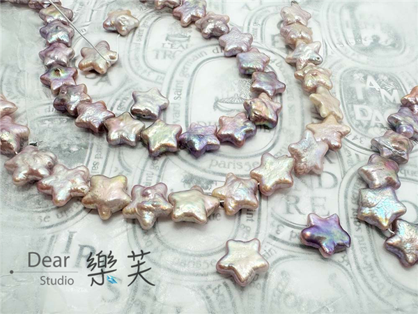 11~12mm五角星星異形珍珠 